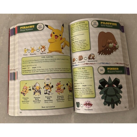 Pokemon Super Extra Deluxe Essential Handbook by Scholastic (2021, Library... - Picture 4 of 8